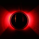 6.8cm Solar LED Car Cup Holder Bottom Pad Mat Light Trim for All Cars Models