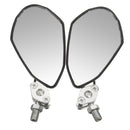 Motorcycle Rear View Side Mirrors Aluminum 10mm 8mm Screw Universal