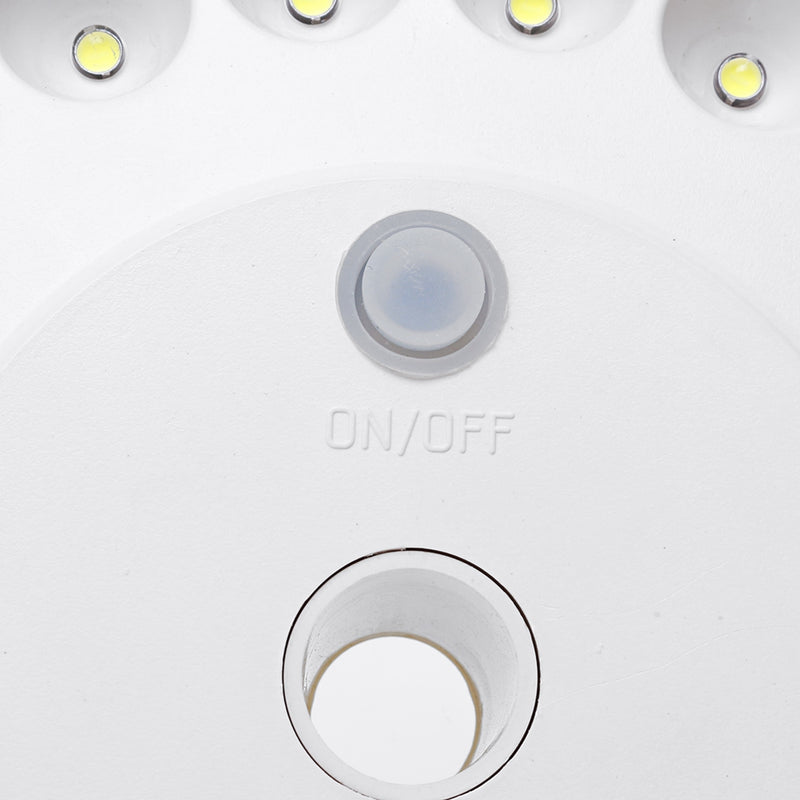 Solar Flag Pole Light 48 LED Super Bright Night Light For Camping Home Yard Farm