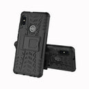 Bakeey Armor Shockproof Holder Dual Rugged Silicone+PC Protective Case For Xiaomi Redmi Note 5