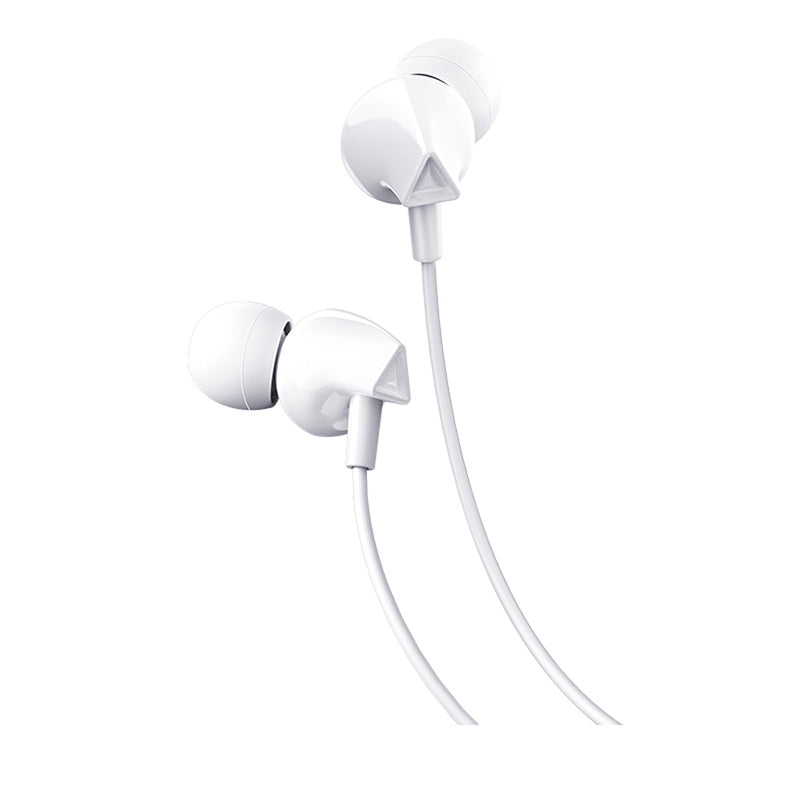 HOCO M60 3.5mm Wired Portable Foldable In-ear Stereo Sports Hifi Earphone With Mic