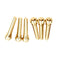 Flanger Cupreous Brass Guitar Bridge Pins Set Guitar Instrument Parts