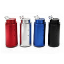 0.7L 10mm Aluminum Round Billet Aluminum Engine Oil Catch Tank Can Reservoir