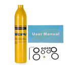 DIDEPU 0.5L Oxygen Spare Scuba Air Tank Underwater Mini Cylinder Breathing Bottle Diving Set