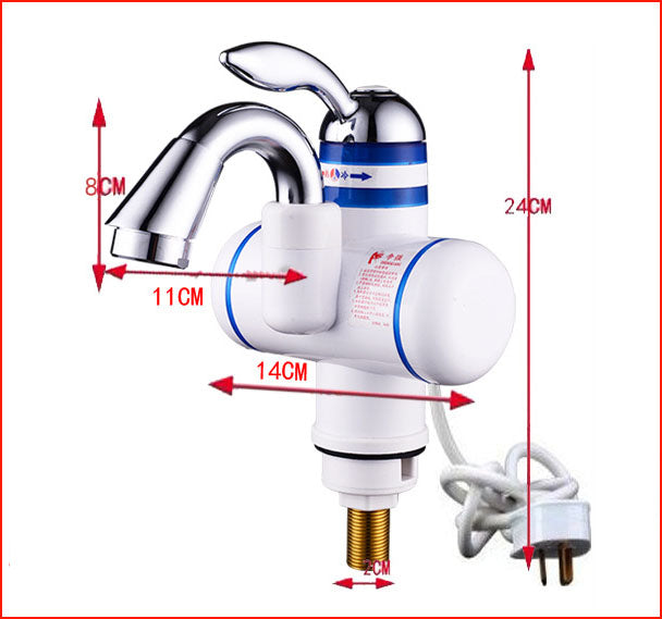 3 Seconds Instant Electric Shower Water Heater Tankless Electric Faucet Bathroo Faucet Electric Wate