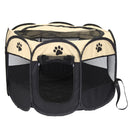 8 Panel Portable Puppy Dog Pet Cat Playpen Crate Cage Exercise Cage Pen Tent