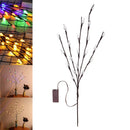 70CM Battery Power 20LED Pinecone Tree Branch Fairy String Light Christmas Home Party Decor