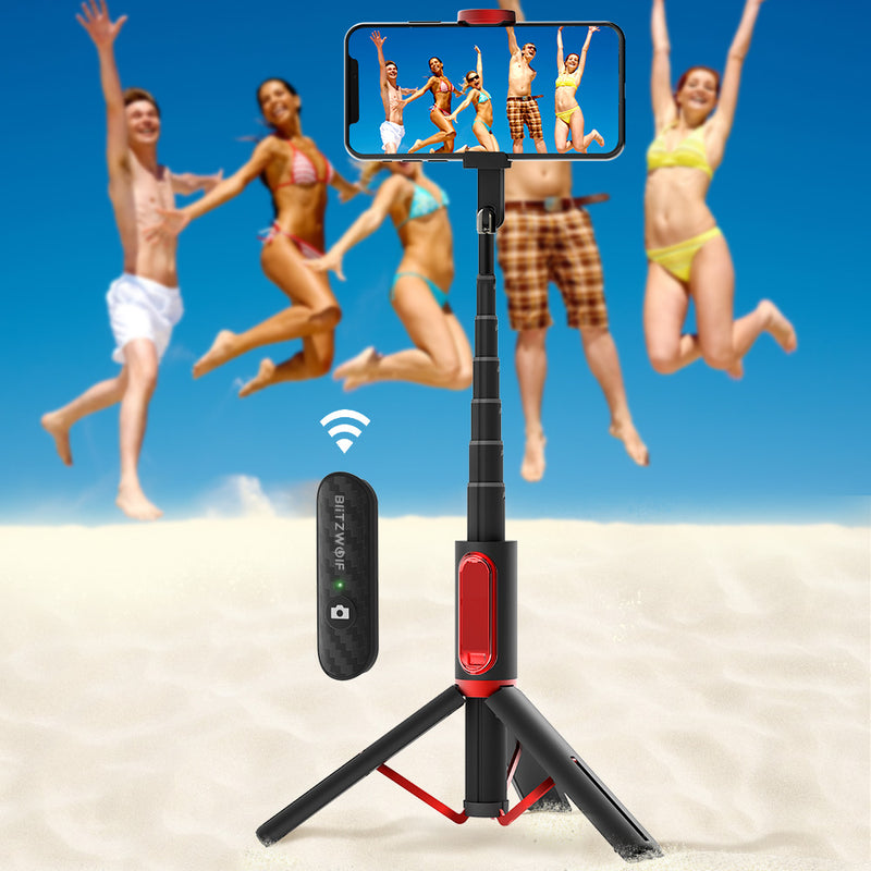 BlitzWolf Rechargeable Removable 50mAh bluetooth Remote for BW-BS10 Selfie Stick