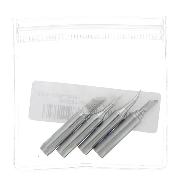 4pcs 900M I IS K KU Soldering Iron Tips Set Soldering Station Consumables Kit for 936