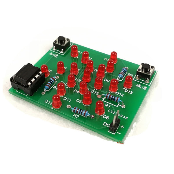 5pcs DC 5V DIY Electronic Windmill Training Module Kit Speed Adjustable MCU Course Design Set For Soldering