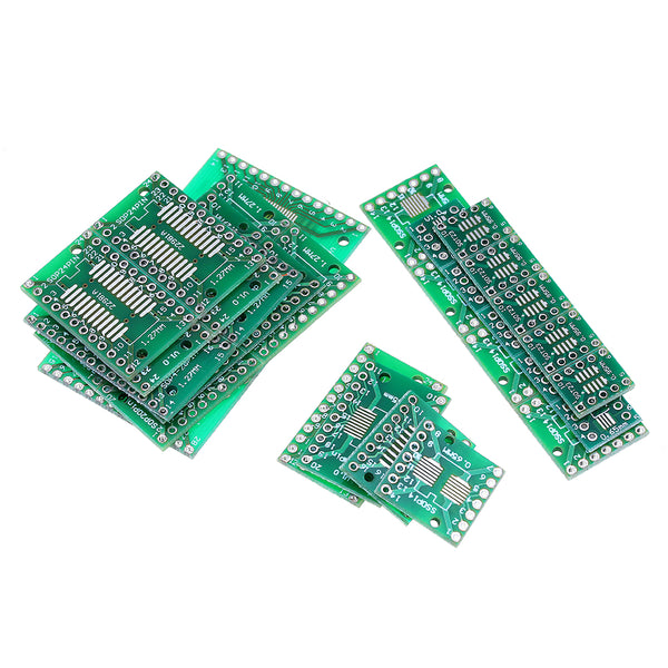 175Pcs 7 Values Each 25 PCB Board Kit SMD Turn To DIP SOP MSOP SSOP TSSOP SOT23