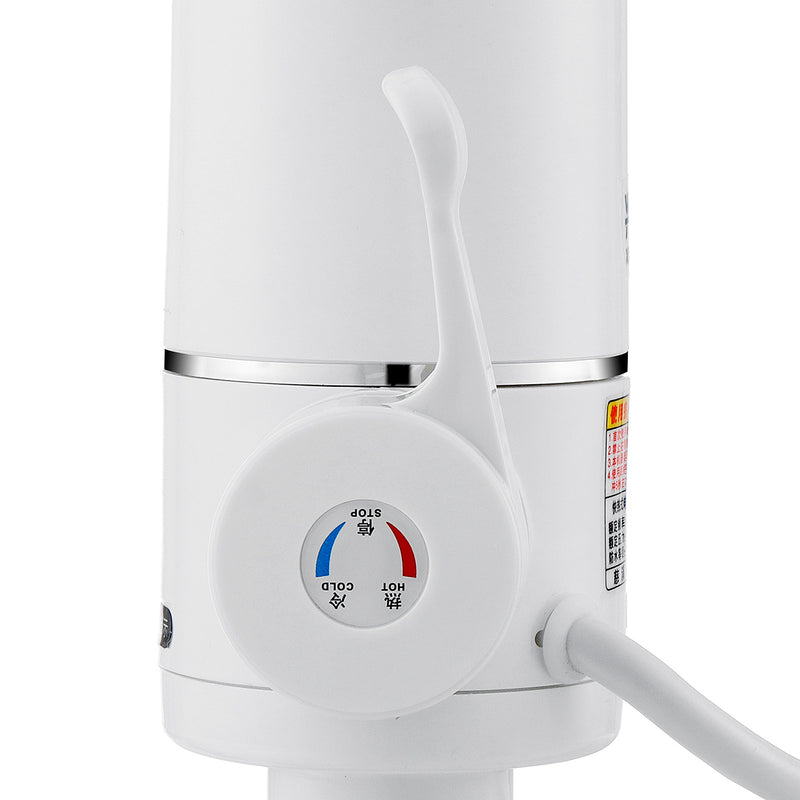 3000W Kitchen Bathroom Electric Hot Water Heater Faucet Instant Heating Tap