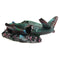 ZANLURE Large Plane Wreck Fish Tank Decoration Resin Aquarium Decorations