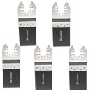 5pcs Bi-metal Saw Blade Multitool for Fein Makita Oscillating Multi Tools