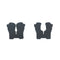 ZANLURE ABS+EVA Fishing Rod Holder Fishing Rod Display Rack Wall Fixed Rack Fishing Tools