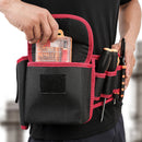 Xinda Multifunctional Tool Bag Electrician Waist Pocket Screwdriver Belt Pouch Bag