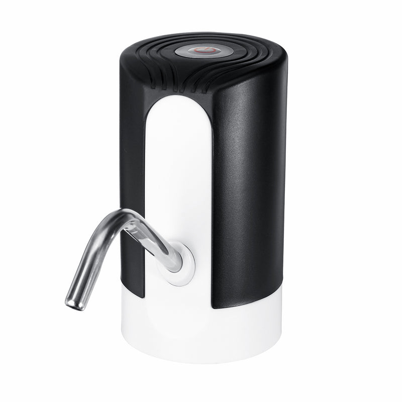 Key Switch USB Charging ABS Silicone Stainless Steel Household Drinking Bucket Water Intake Pump