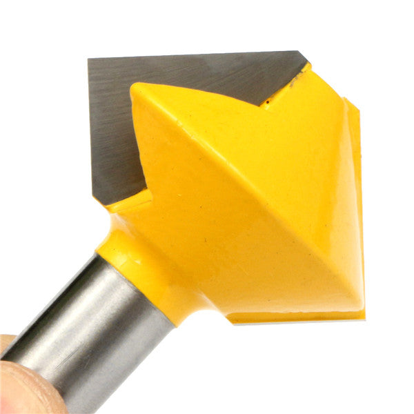 1/2 Inch Shank Bird Mouth Glue Joint Router Bit Milling Cutter for Woodworking