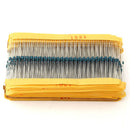 2425Pcs 1% 1/8W 0.125W Metal Film Resistor 97 Value Assortment Kit 1R~1M Range