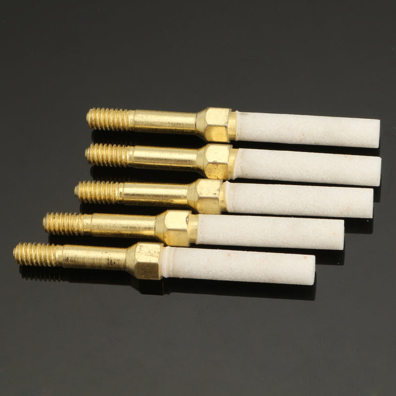 5Pcs 5/32 Inch 4mm Chain Saw Sharpening Grinding Stones For 12V Electric Chainsaw Sharpener