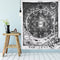 210cm Sun Star Moon Tarot Tapestry Hippie Wall Hanging Blanket Room Home Decor