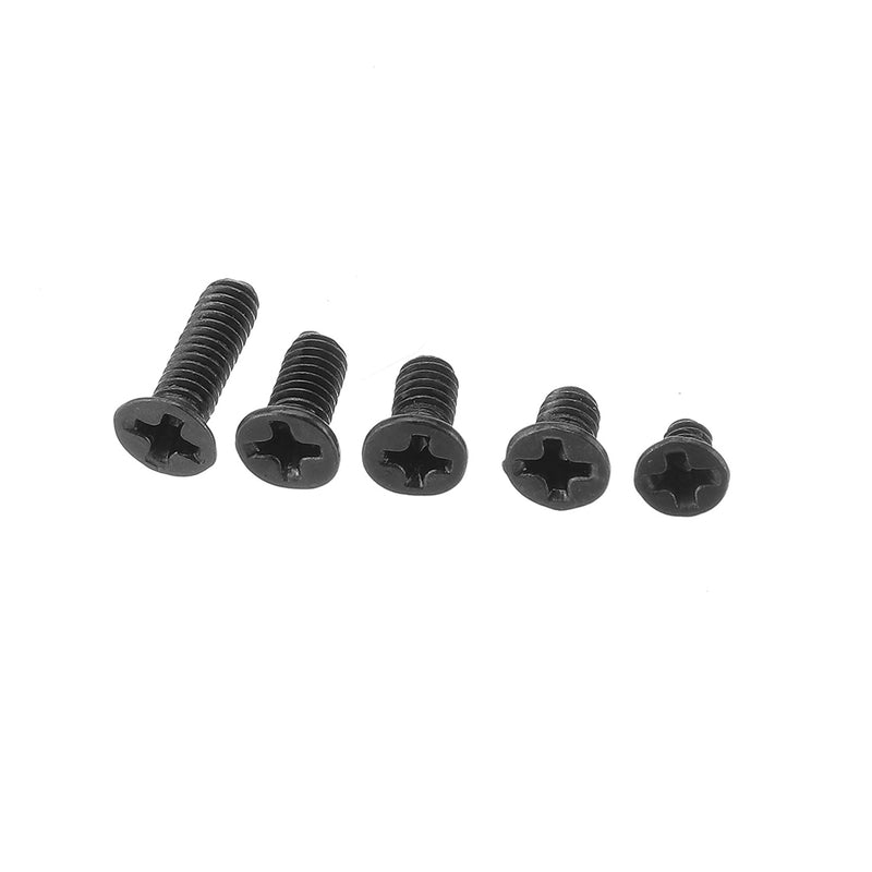 Suleve MXZP1 360Pcs M2 M2.5 M3 Mini P hillips Screw Flat Head Zinc-Plated Electronic Notebook Laptop Repair Screws Kit