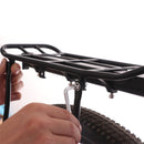 BIKIGHT Cycling Bicycle Mountain Bike Seat Post Rear Rack Mount Pannier Luggage Carrier Load 50KG