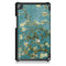 Apricot Blossom Tri Fold Case Cover For 8.4 Inch Huawei Mediapad M5 Tablet