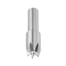 Drillpro 6mm Shank Stainless Steel Plum Blossom Thimble Drill Bit Dead Center for Mini Lathe Machine