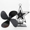 4-Blade Heat Powered Stove Fan for Wood/Log Burner/Fireplace Increases More Warm Air Eco-Friendly Household Fireplace Fan