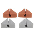 Bakeey 4PCS Trigonal Earphone USB Cable Cord Winder Wrap Desktop Cable Organizer Wire Management Holder