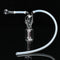 Modern Design 100MM Green Glass Skull Smoking Water Pipe Durable