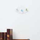 Cloud Moon Wall Hanging Hook DIY Hanger Self-Adhesive Children's Room WallDecorations