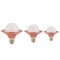 AC145-265V 15W 20W 30W 40W 50W 2835SMD Aluminum Rose Gold Night Pearl LED Bulb Home Garage Shopping Light