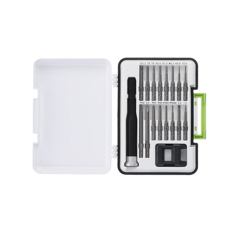 Minleaf 16 In 1 Screwdriver Set Magnectic Precision Screwdrivers Magnetizer Driver Kit Phone Tablet Glasses Magnectic Precision Screwdrivers Disassemble Repairing With Box DIY