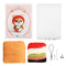 DIY Cat Doll Wool Felt Craft Non Finished Poked Set Handcraft Kit Material Bag