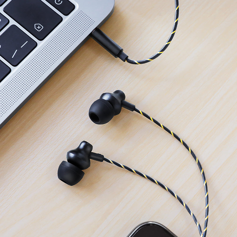 BOROFONE BM42 Universal Wired In-ear Earphone Earbuds with Mic for Xiaomi iPhone