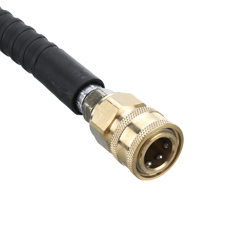 5M 5800PSI High Pressure Washer Hose Pipe Drain Sewer Cleaning Hose for Car Garden Water Washer