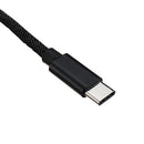 2M 2.4A Type C Fast Charging Denim Braided Data Cable For Smartphone Tablet