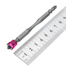 Broppe 10pcs 100mm Magnetic PH2 Screwdriver Bit ABS Ring 1/4 Inch Hex Shank Drywall Screwdriver