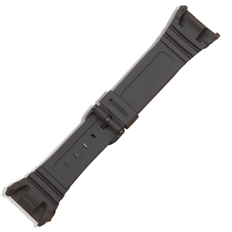 PU Black Strap Replacement Watch Band for CASIO W-96H