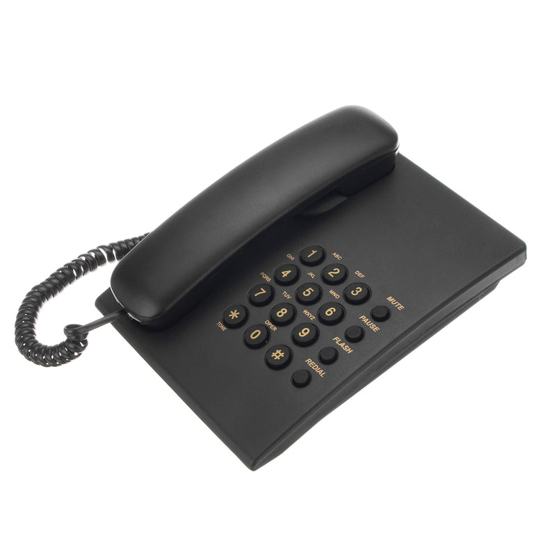 Home Hotel Wired Desktop Wall Phone Office Landline Telephone
