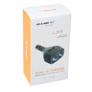 ACCNIC 5V 1A/2.4A Dual USB Car Charger C igarette L ighter Splitter Socket Adapter 120W LED Voltage Monitor Auto Car USB Plug Converter