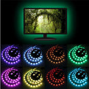 2x0.5M DC5V SMD5050 USB RGB Music Control LED Strip Light for TV Background KTV Hotel Bar