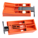 Pocket Hole Jig System With Magnet Wood Drill Positioning Slider Plastic Dowel Jig Tool 9.5mm Drill Guide For Carpentry Woodworking Tool