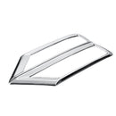 2Pcs ABS Chrome Car Fog Light Cover Trim Front For VW Tiguan mk2 2016 2017 2018