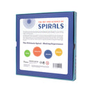 Mideer Painting Template Ruler Educational Toys Plastic Drawing Art and Science of Spirals Template Game Tool Set for Students Children Kids