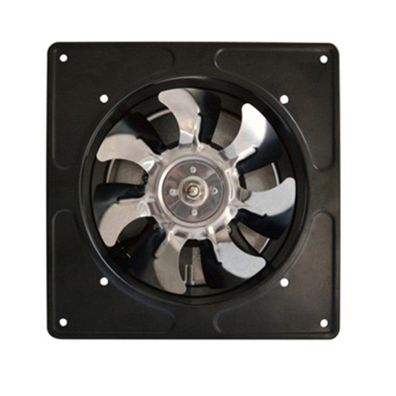 40W 6'' Exhaust Fan 6'' Exhauster Muffler Wall Mounted Low Noise Air Vent Ventilation