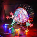 8M 80LED Star Fairy String Light USB Lantern Festival Outdoor Waterproof Decoration