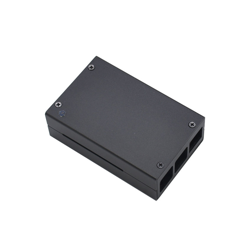 Black / Silver Latest Aluminum Alloy Shell Case Box Enclosure for Raspberry Pi 4 Model B
